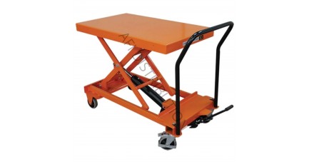 Table elevatrice electrique inclinable 800kg - Acces Industrie