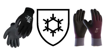 Gants de protection anti-froid - Sanipousse
